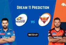 MI vs SRH Dream11 Prediction in Hindi