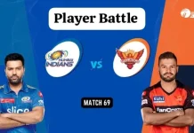 MI vs SRH Player Battle