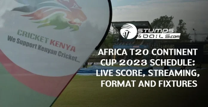 Africa T20 Continent Cup 2023 Schedule