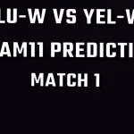 BLU-W vs YEL-W Dream11 Prediction: MPL Women’s Exhibition 1st Match, BLU-W vs YEL-W Match Prediction, Fantasy Picks  