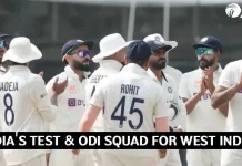 India’s Test & ODI Squad for West Indies Announced: Pujara Dropped from Tests and Sanju Samson Back in the ODI Squad India’s squads for West Indies Tests