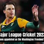 Major League Cricket 2023: Dale Steyn has been appointed as the Washington Freedom’s bowling coach.