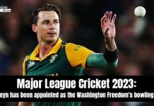 Major League Cricket 2023: Dale Steyn has been appointed as the Washington Freedom’s bowling coach. Washington Freedom's bowling coach