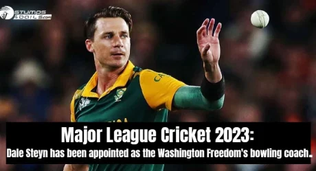 Major League Cricket 2023: Dale Steyn has been appointed as the Washington Freedom’s bowling coach.