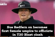 Vitality T20 Blast: Sue Redfern on becomes first female umpire to officiate in T20 Blast clash first female umpire in T20 Blast