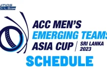 ACC Men’s Emerging Teams Asia Cup Schedule: Live Score, Streaming, Fixtures and Format ACC Men's Emerging Teams Asia Cup Schedule