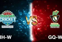 IH-W vs GQ-W Dream11 Prediction, RCA Women’s T10 League 2024, Match 8, Small League Must Picks, Pitch Report, Injury Updates, Fantasy Tips, IH-W vs GQ-W Dream 11 IH-W vs GQ-W Dream11 Prediction
