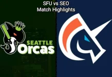 Heinrich Klaasen Shines as Orcas Seal a Convincing 35-run Win over Unicorns SFU vs SEO Match Highlights