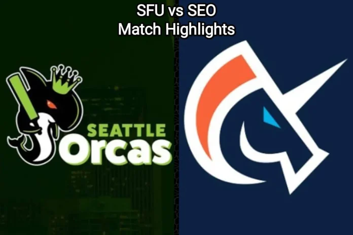 SFU vs SEO Match Highlights