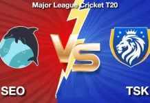 MLC 2023: SEO vs TSK Match Preview Seattle Orcas vs Texas Super Kings Match Preview
