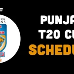 Sher-e-Punjab T20 Cup Schedule: Live Score, Streaming, Punjab T20 Cup Fixtures and Format