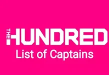 The Hundred 2023: List Of all Captains, All you Need to know The Hundred 2023 Captains