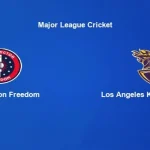 MLC 2023: WAF vs LAKR Match Preview