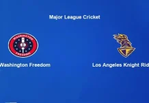 MLC 2023: WAF vs LAKR Match Preview Washington Freedom vs Los Angeles Knight Riders Match Preview