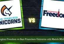 MLC 2023: WAF vs SFU Match Preview Washington Freedom vs San Francisco Unicorns Match Preview