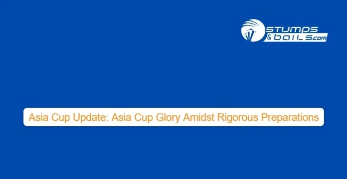 Asia Cup 2023 update
