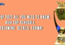 Asia Cup 2023: All you Need To Know, Asia Cup Schedule, Streaming Details, Format Asia Cup Schedule