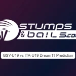 GSY-U19 vs ITA-U19 Dream11 Prediction: Guernsey U19 vs Italy U19 Match Preview for ICC Under-19 Men’s CWC Europe Qualifier Match 12