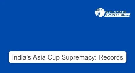India’s Asia Cup Supremacy: Records