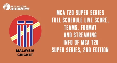 MCA T20 Super Series Full Schedule: Live Score, Teams, Format and Streaming info of MCA T20 Super Series, 2nd Edition