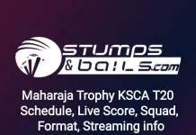 Maharaja Trophy KSCA T20 2023 Schedule: Live Score, Streaming info, Squad Lists and Format Maharaja Trophy KSCA T20