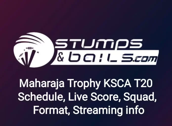 Maharaja Trophy KSCA T20
