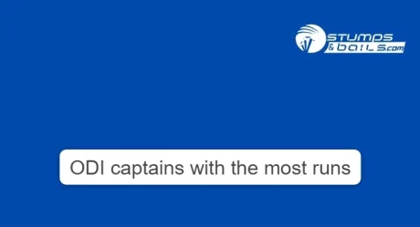 Most Runs As ODI Captains