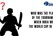 Who was the Player of the Tournament when India won World Cup in 2011? Player of the Tournament in the 2011 World Cup