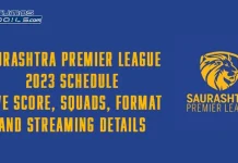Saurashtra Premier League 2023 Schedule: Live Score, Squads, Format and Streaming Details Saurashtra Premier League 2023
