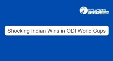 ODI WC: India’s Shock Wins