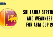 Asia Cup 2023: Sri Lanka Strengths And Weaknesses – SL SWOT Analysis For Asia Cup 2023 Sri Lanka Strengths and Weaknesses