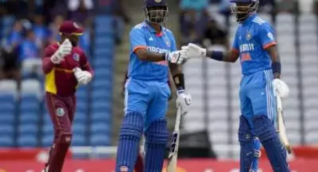 India’s Top Order Woes Prove Costly in Second T20I Loss to West Indies