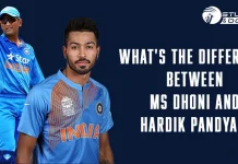 What’s the difference between MS Dhoni and Hardik Pandya? What's the difference between MS Dhoni and Hardik Pandya