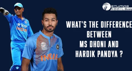 What’s the difference between MS Dhoni and Hardik Pandya?