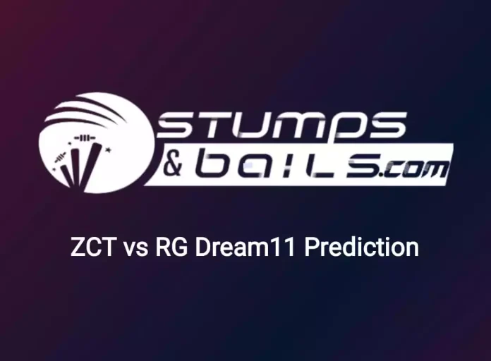 ZCT vs RG Dream11 Prediction