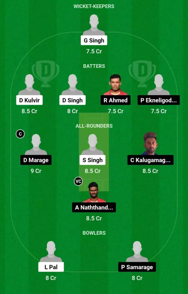 ASL vs RCC Dream11 Prediction