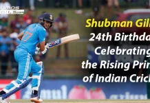 Shubman Gill’s 24th Birthday: Celebrating the Rising Prince of Indian Cricket Happy Birthday Shubman Gill