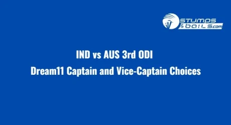 IND vs AUS Dream11 Captain and Vice-Captain Choices: India vs Australia 3rd ODI Dream 11 Team, Fantasy Hints