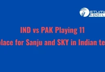 IND vs PAK Playing 11: India to bat first, no place for Sanju and SKY in Indian team IND vs PAK Playing 11