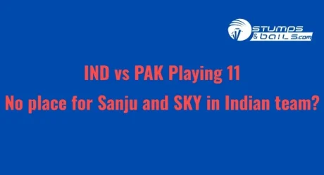 IND vs PAK Playing 11: India to bat first, no place for Sanju and SKY in Indian team