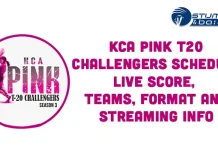 KCA TCM Pink T20 Challengers 2023 Schedule: Live Score, Teams, Format and Streaming info KCA TCM Pink T20 Challengers 2023 Schedule