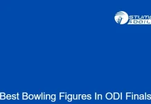 Best Bowling Figures In ODI Finals Magical spells in ODI finals