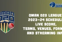 Oman D20 League 2023-24 Schedule: Live Score, Teams, Venues, Format and Streaming info Oman D20 League 2023-24 Schedule