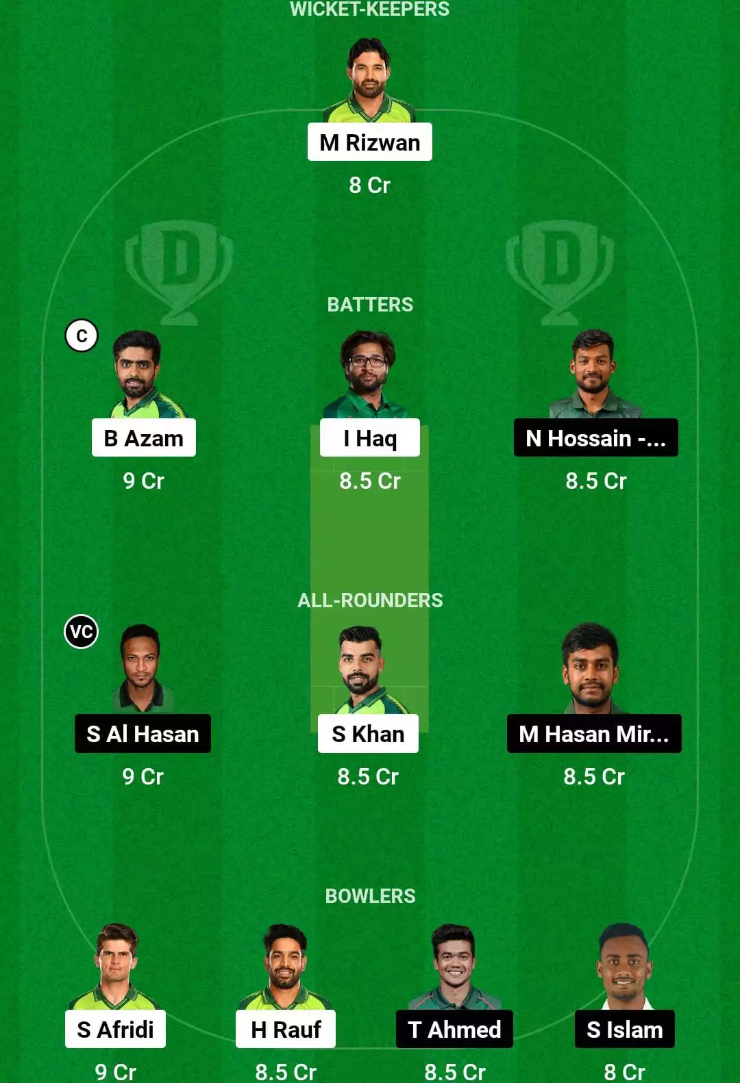 PAK vs BAN Dream11 Prediction