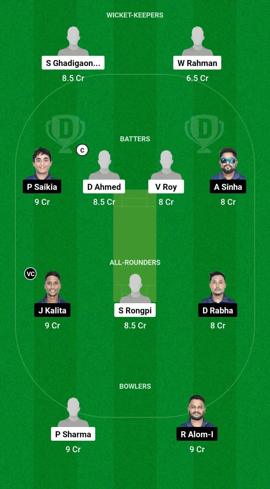 SBC vs DPR Dream11