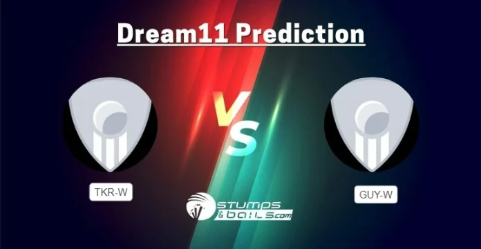 TKR-W vs GUY-W Dream11 Prediction