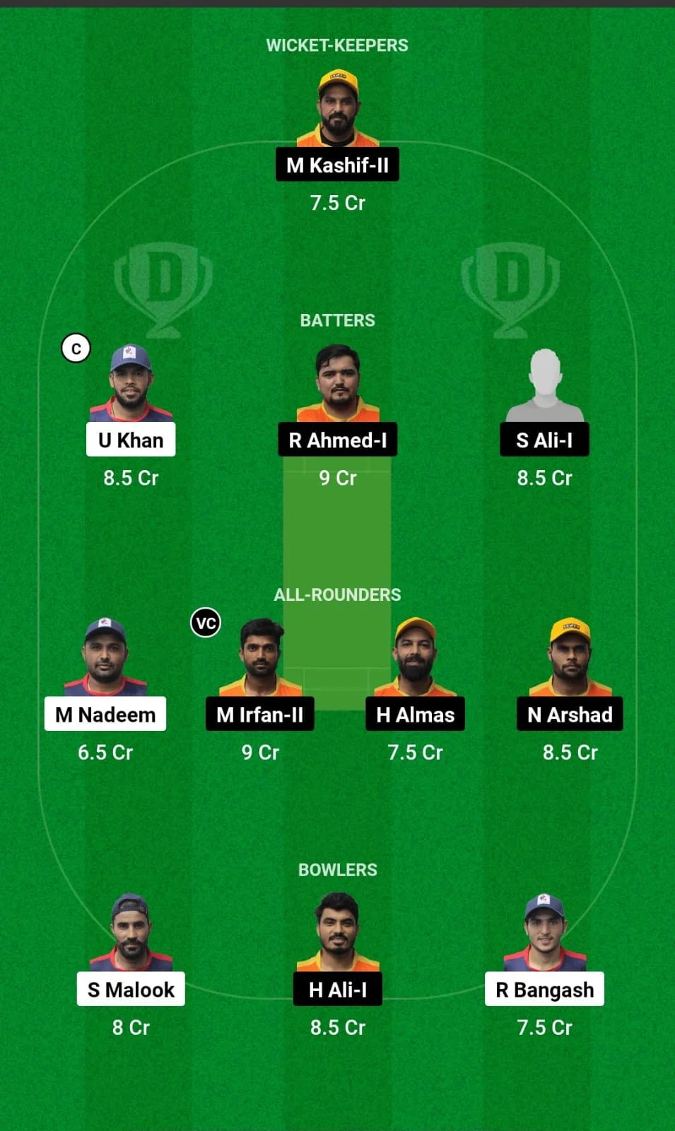 TVS vs SVD Dream11