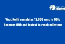 Virat Kohli completes 13,000 runs in ODIs, becomes fifth and fastest to reach milestone Virat Kohli 13000 ODI Runs