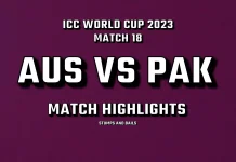 AUS vs PAK Highlights: Australia beat Pakistan by 62 runs to register second World Cup win AUS vs PAK Highlights