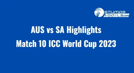 Australia vs South Africa World Cup 2023 Live Score: Australia in Danger: South Africa Outclass Five-time World Champions by 134 runs